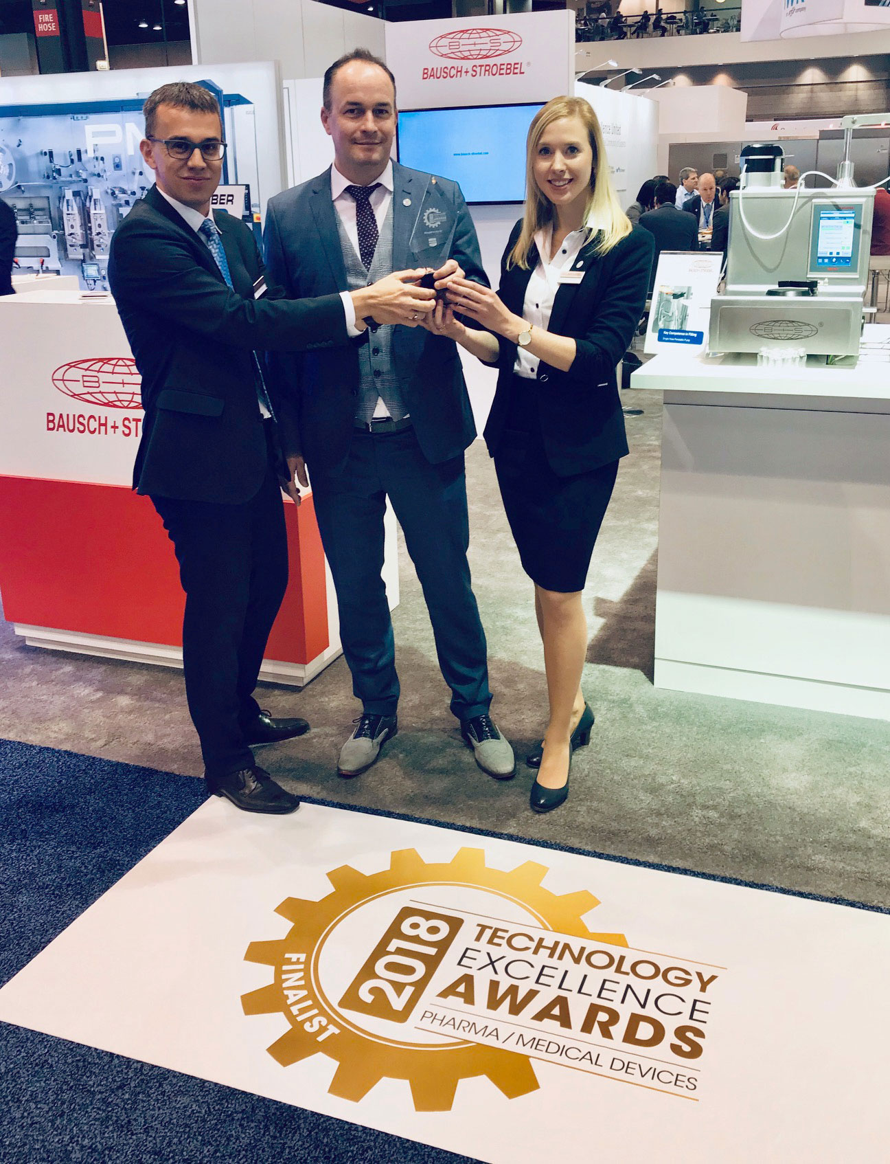 Pack Expo Award Pack Expo Technology Excellence Award in der Kategorie Pharmaceuticals/Medical Device
