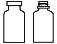 Bottles and vials Bottles and vials
